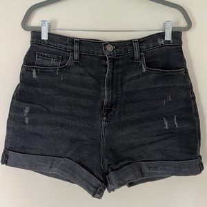 BDG black denim shorts sz 31